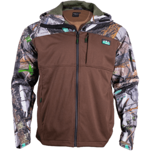 Ascent Softshell Jacket: Kudu Camo/Brown